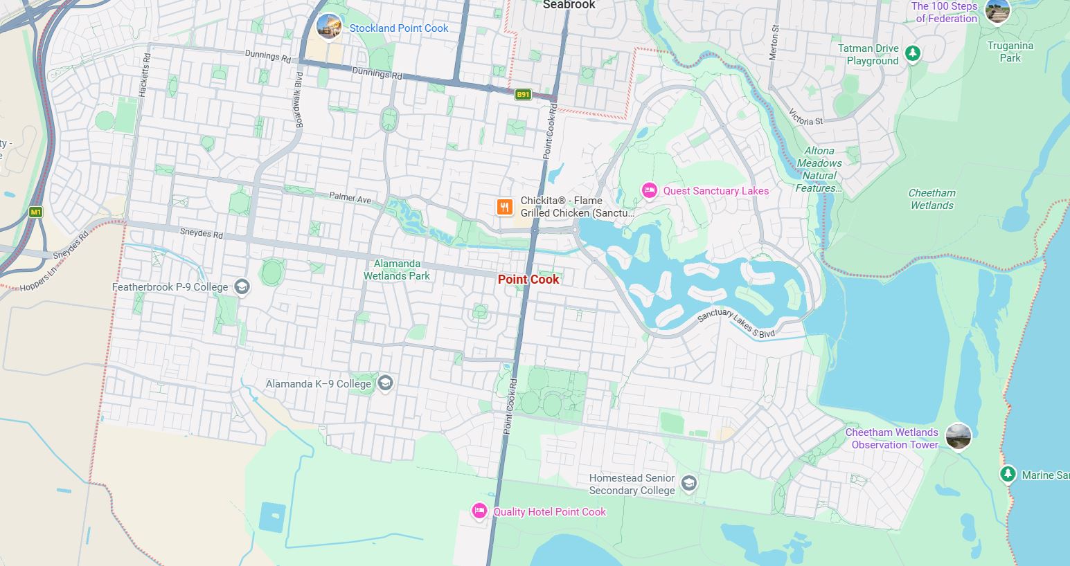 Point Cook Map