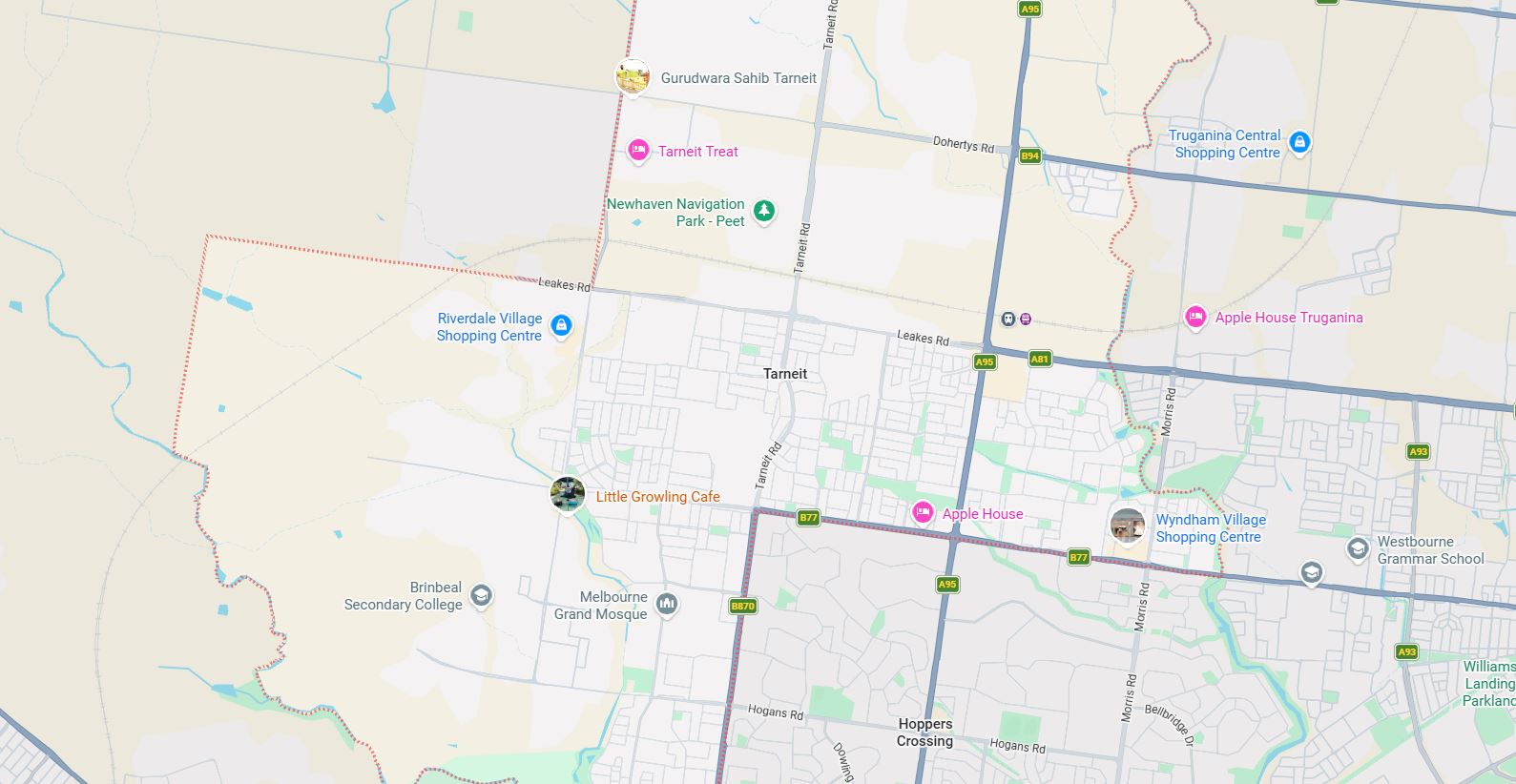 Tarneit Map